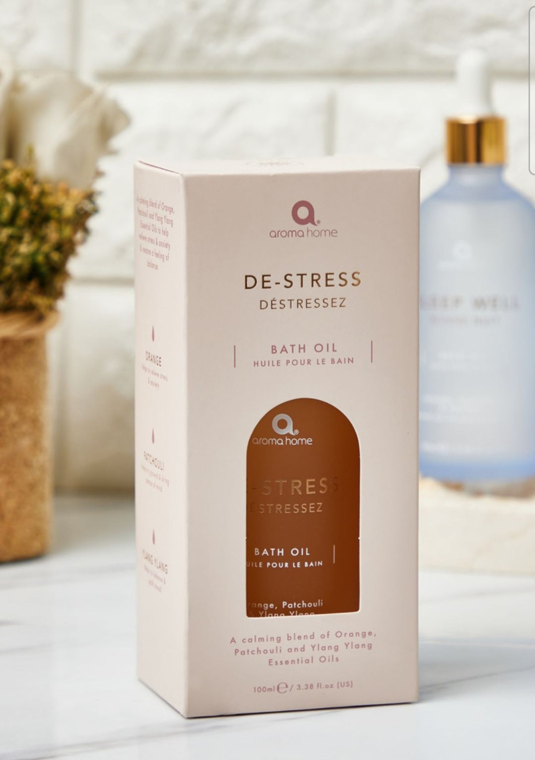 Aroma Home De-Stress Bath Oil