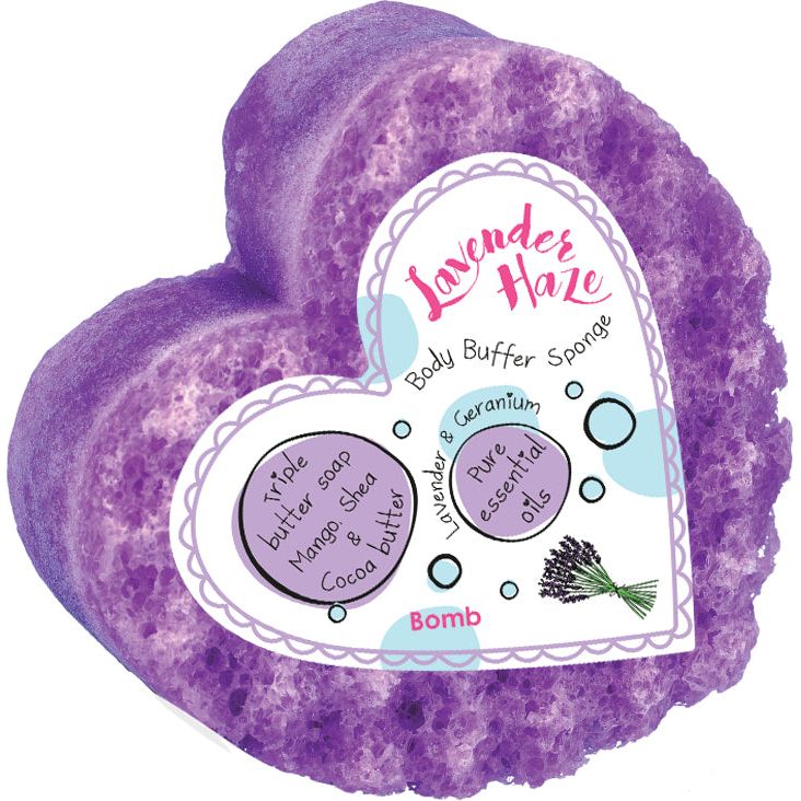 Lavender Haze Body Buffer Shower Sponge